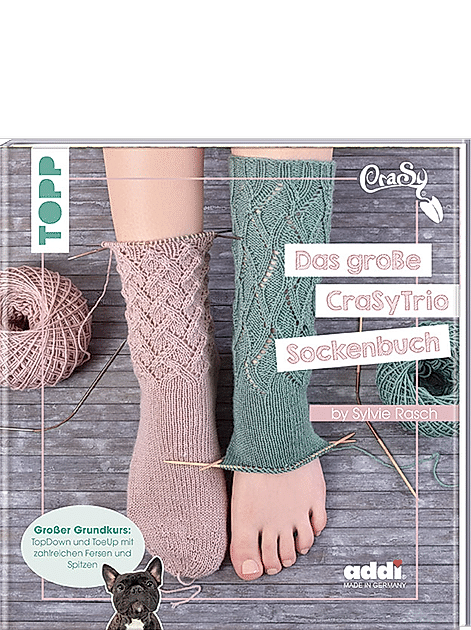 Das große CraSy-Trio Sockenbuch, Sylvie Rasch | Weltbild.de