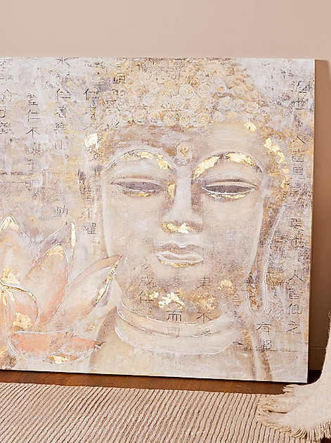 Ölbild "Buddha"