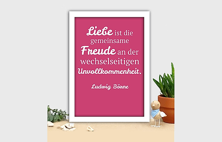 Die schönsten Liebessprüche & Zitate