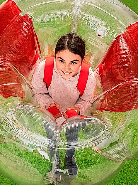 Fußball mal anders: Bubble Soccer