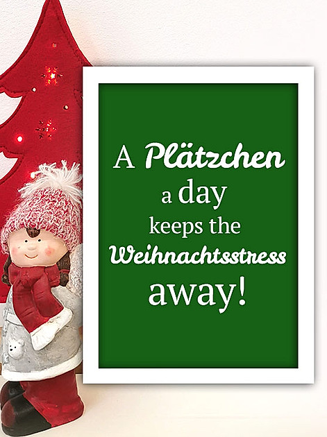 A Plätzchen a day keeps the Weihnachtsstress away!