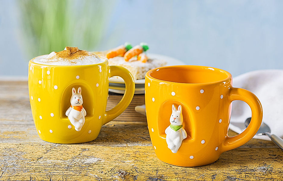 Becher „Hase Sunny“, 2er Set