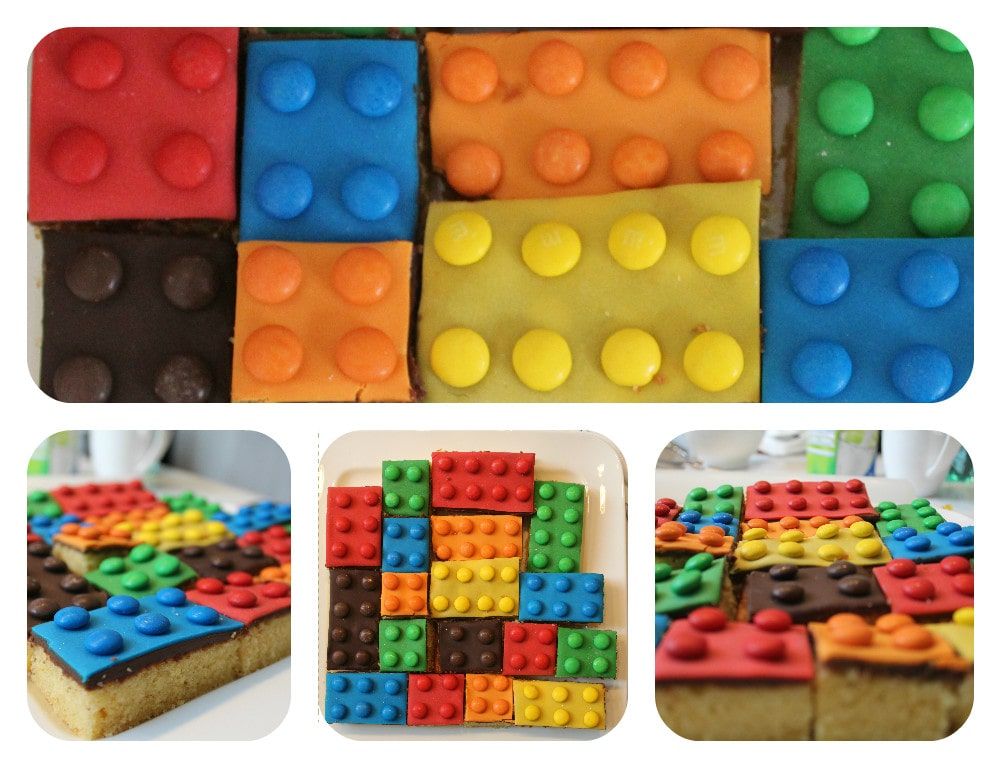 Der fertiggestellte LEGO® Kuchen