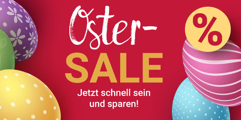 Oster-SALE: Deko, Basteln & mehr stark reduziert!