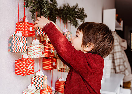 Adventskalender befüllen