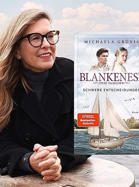Neues Buch von Michaela Grünig: In ihrer Blankenese-Reihe behandelt die Autorin die jüngere deutsche Geschichte