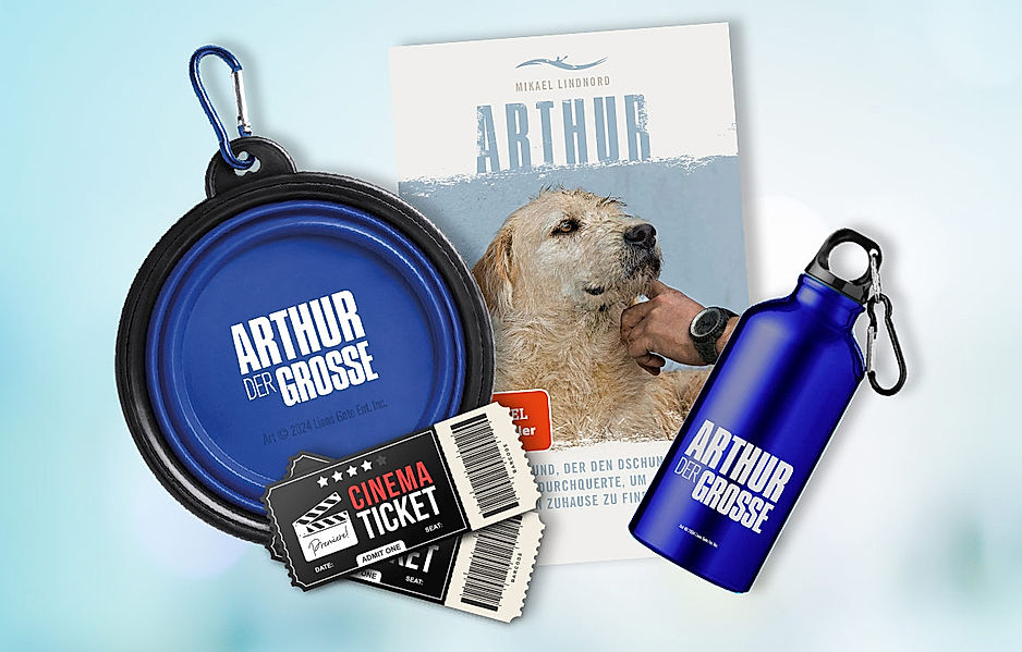 Wir verlosen tolle Fan-Pakete zum Kinostart des Films "Arthur the King"