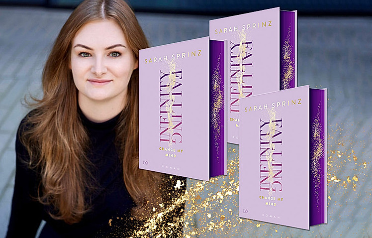 Wir verlosen 3x eine signierte Ausgabe des Buchs "Infinity Falling - Change My Mind"