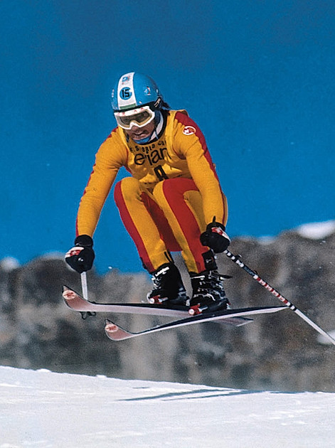 Bernhard Russi gewann in den 1970-er Jahren Olympiagold